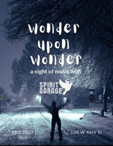 Wonder Upon Wonder Christmas Show @ Spirit Garage